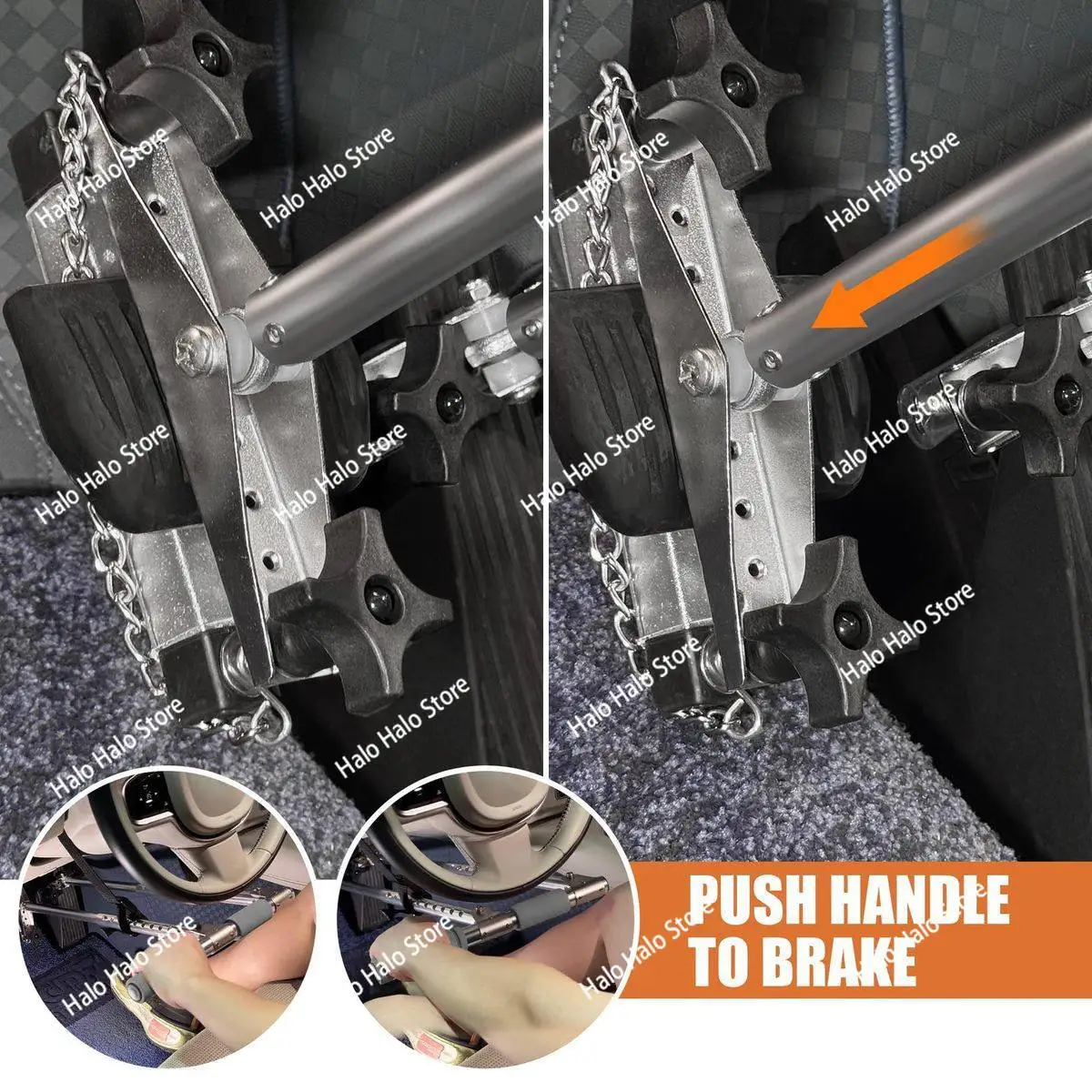 Picture 4: Automotive Manual Devices for Disabled Drivers, Portable Manual Driving Assistance for Disabled Drivers