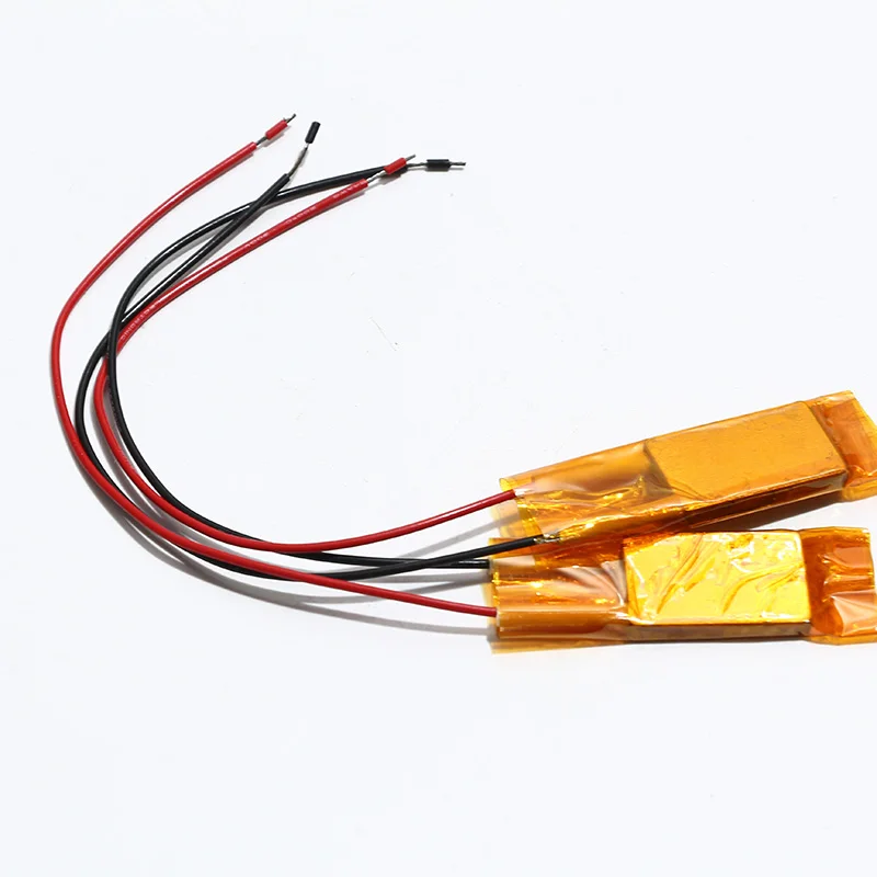 1PC Micro 24x15x3mm 220V PTC Heating Element Constant Temperature Heating Core 70℃8W / 150℃20W / 120℃15W PI Film