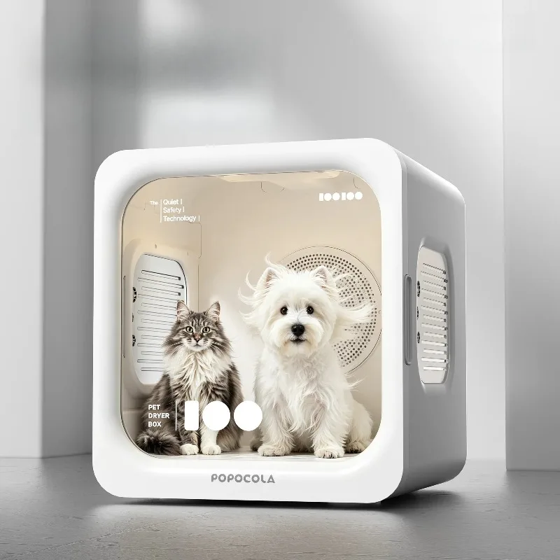 Large Capacity Pet Drying Box Professional High Power Dog Cat Dryer Smart Silent Pets Quickly Dry Machine Grooming Supplies