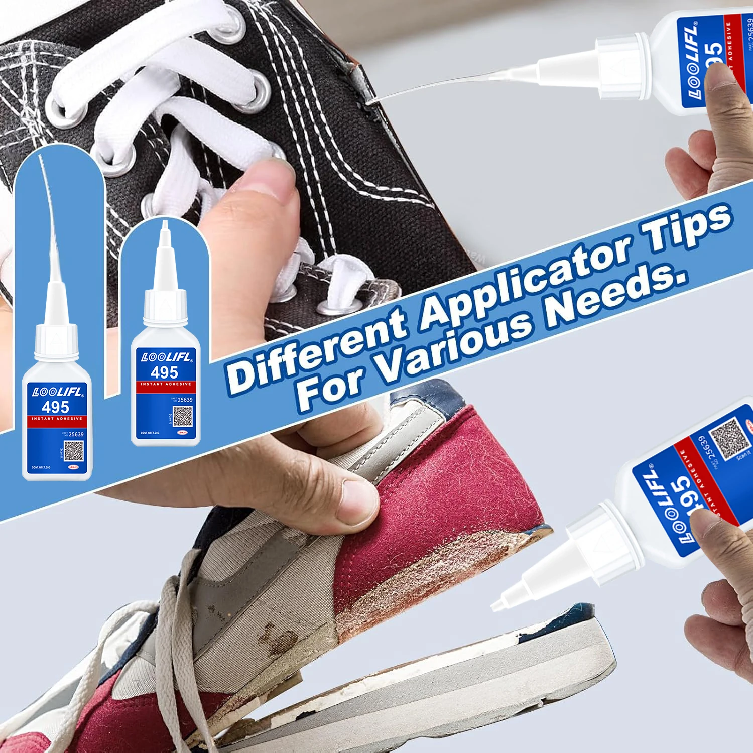 الغراء الأحذية - الصف المهني ، واضح ، مقاوم للماء ، تجفيف سريع ، مثالي لأحذية المشي لمسافات طويلة ، أحذية رياضية ، صنادل ، وMoresuper الغراء