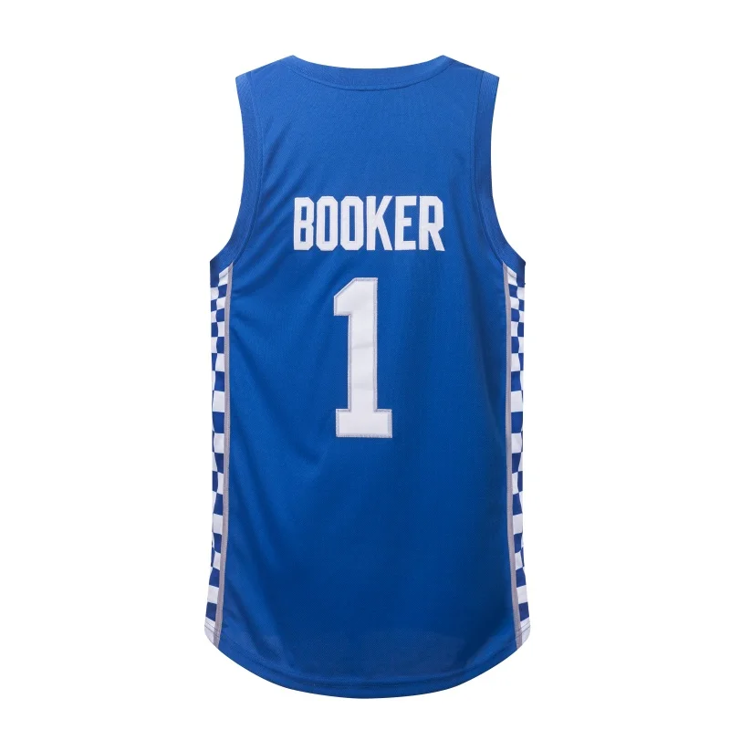 Basketball Jersey Shirt Men Sleeveless Vest  Kentucky#1 Athletic Sports Tank Tops Hip Hop Breathable Sportswear