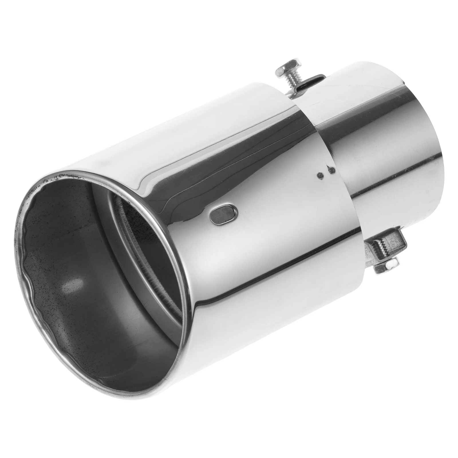 

Stainless Steel Exhaust Tip For Car Truck Vehicle Durable Single Exhaust Fitting Automotive Exterior Accessory Engine Component