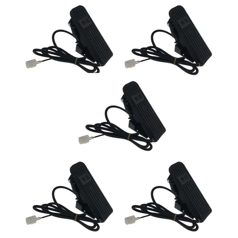 5X Foot Pedal Throttle Foot Pedal Accelerator Electric Car Accelerator Pedal Speed Control Bicycle Conversion Kit