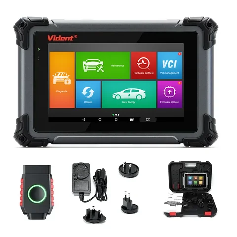 Vident ismart800pro bt ferramentas de diagnóstico do carro obd2 scanner bluetooth 40 função reinicialização programador chave teste ativo com pode fd & doip