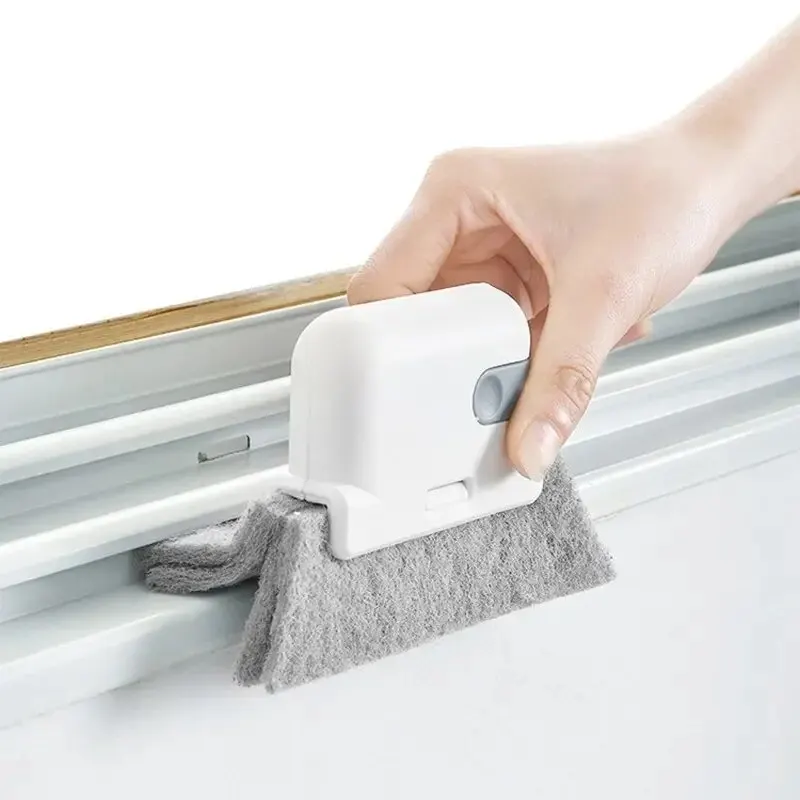 Fensterreinigungsbürste Fensterbank-Rillenbürste Schrankspaltenbürste Abnehmbare Multifunktionale Haushaltsreinigungswerkzeuge