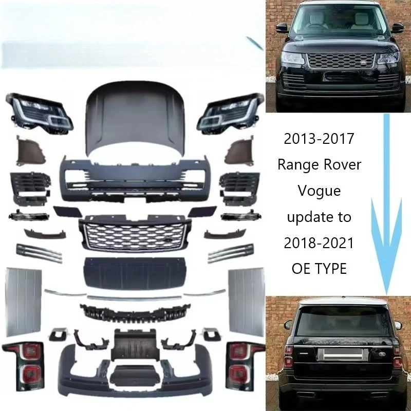 

SVO/SVA/OE Facelift Bodykit Conversion Kit Body Kit for Range Rover L405 Vogue 2013 2014 2015 2016 2017 to 2018 2019 2020 2021