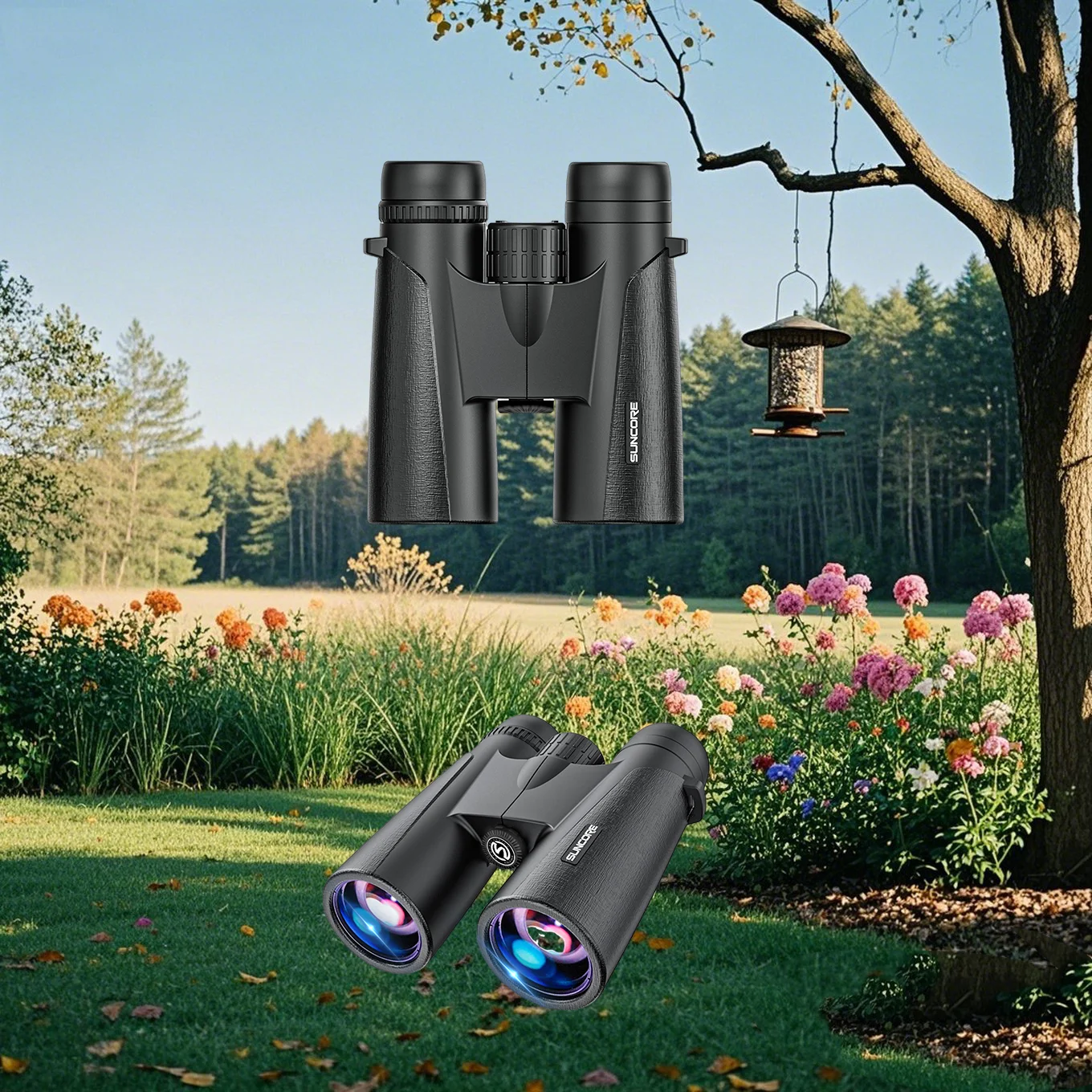 10×42High cost-performance binoculars for adults,BAK4,HD professional,for bird watching,travel,stargazing,hunting,concerts - view 2