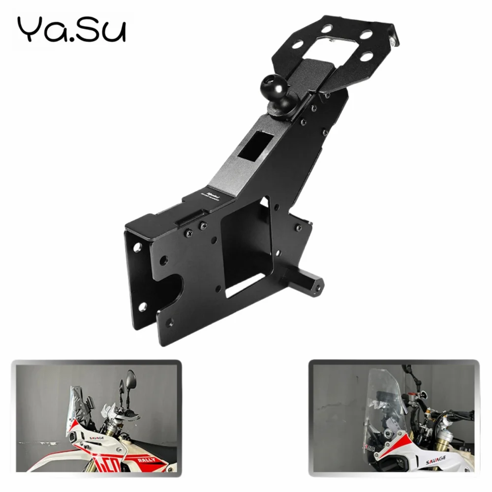 

Motorcycle Headlight Front Seat Bracket Head Cover Navigation Bracket Ball Head For KOVE 450 Rally 2023-2024