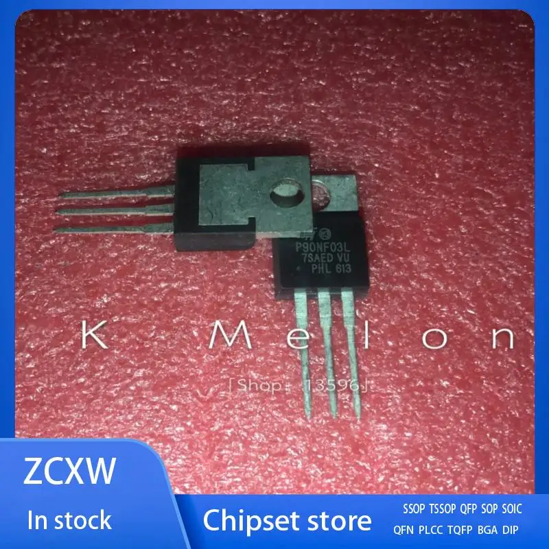 5 قطعة-10 قطعة/الوحدة STP90NF03L STP90NF03 P90NF03L P90NF03 90NF03 TO-220 90A 30V MOSFET