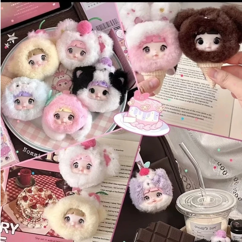 

Nommi Baby 100% сладость слепая коробка Nommi V9 Подвески Mibao V3 Аниме Кукла-сюрприз Сумка Kawaii Mibao Виниловая плюшевая загадочная коробка Игрушки