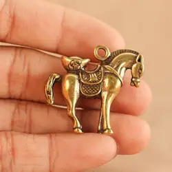 Horse Statue Desktop Ornaments Miniatures Figurines Animal Ornaments Horse Sculpture for Home Bedroom Living Room Car Cafe
