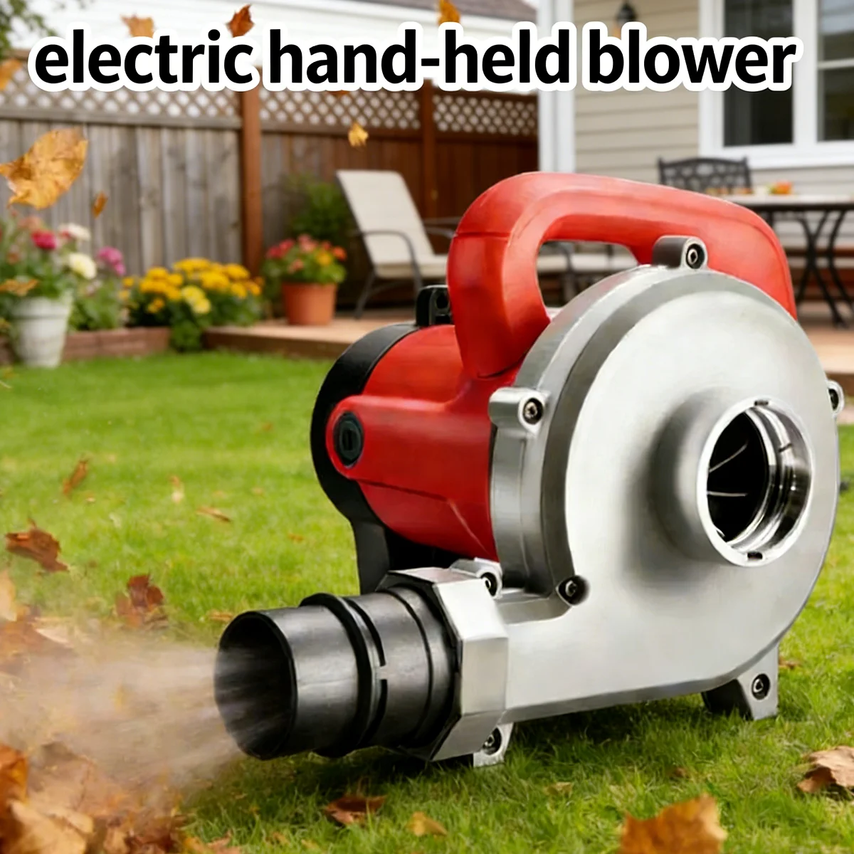 

2-in-1 Blow & Suction Industrial Vacuum Blower 6280W High Power 6-Speed Dust Cleaner for Commercial Job Site, Woodworking, Home