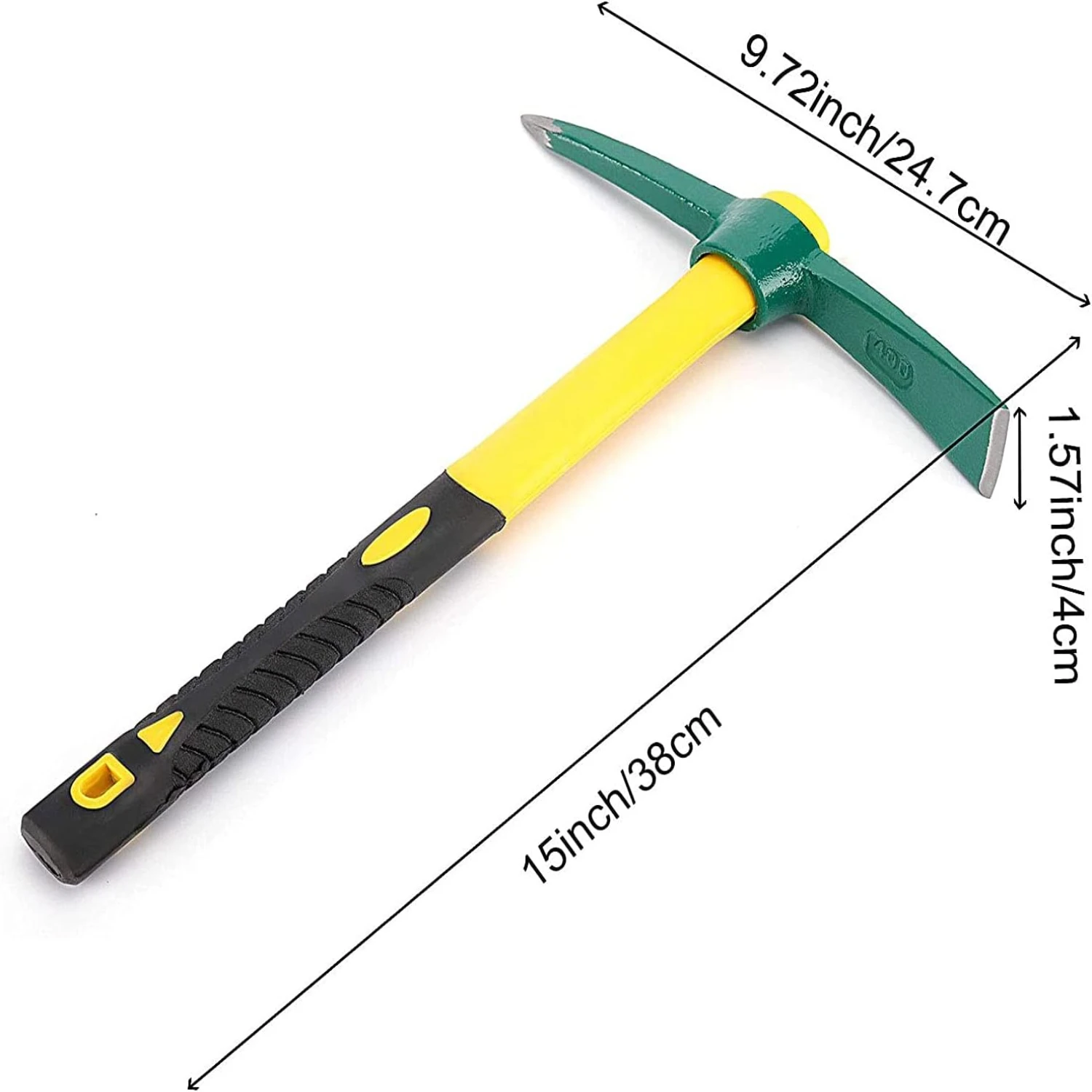 

Durable, High-Performance Mattock Hoe for Tough Terrain - The Ultimate Heavy-Duty Tool for Outdoor Projects. Strongly Constructe