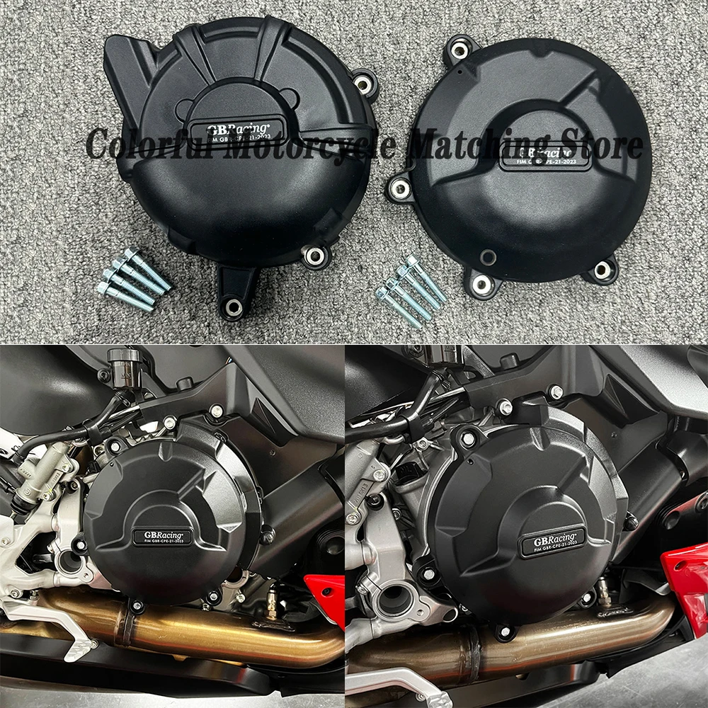 

For DUCATI STREETFIGHTER V2 2022-2024 Engine Protection Cover Racing Engine Protective Cover