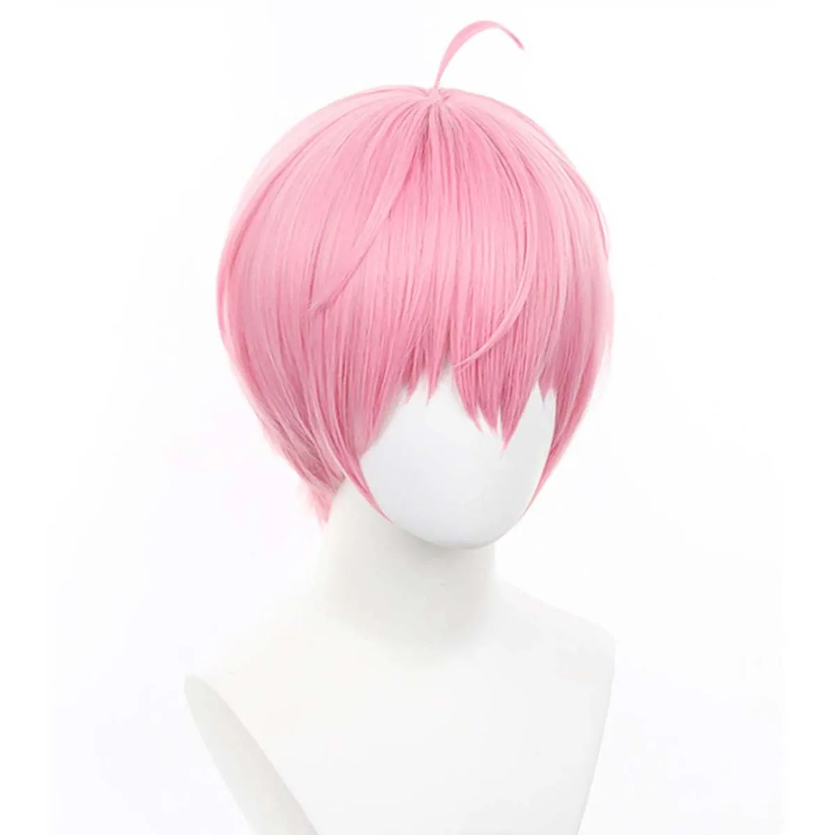 هالوين حزب الرجال أنيمي لينك انقر تأثيري لي Tianchen الوردي شعر مستعار قصير