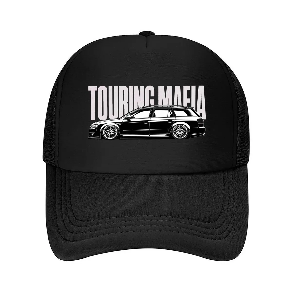 Бейсболка Touring Mafia Wagon Silhouette Graph Mesh для женщин и мужчин, пляжная кепка в стиле хип-хоп