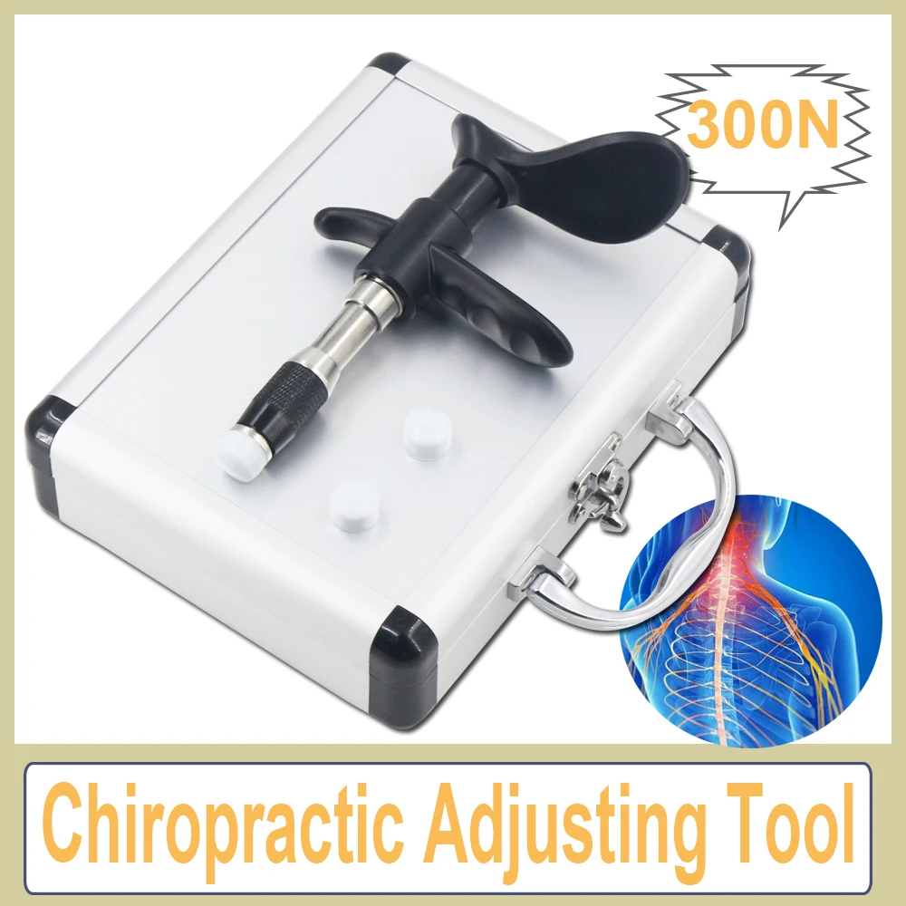 

New Chiropractic Adjusting ToolTherapy Spine Adjustment Correction 10 Level Adjustable The Intensity Neck And Back Massage