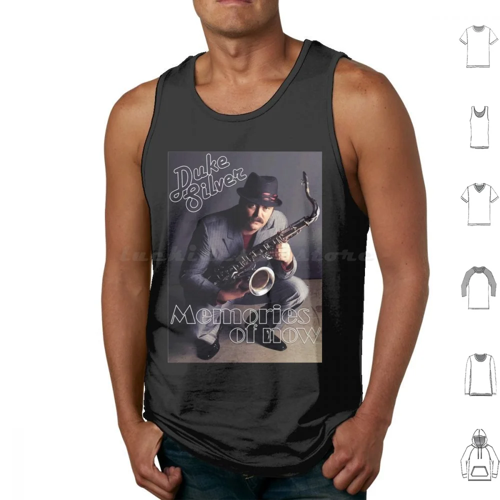 Silver Ron Swanson Parks And Recreation Tank Tops Print Cotton Silver Parks And Recreation Ron Swanson Parks