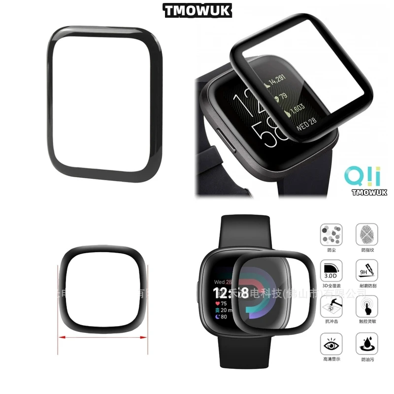 

For Fitbit Sense 2 Versa3 2 4 Inspire 3 Charge 6 5 3D Curved Screen Protective Film Soft Flexible Anti - Scr Full