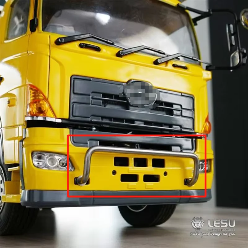LESU 1/14 Tamiya Truck Model Toy Simulation 700 CAB Bumper G-6166 Modified Accessories