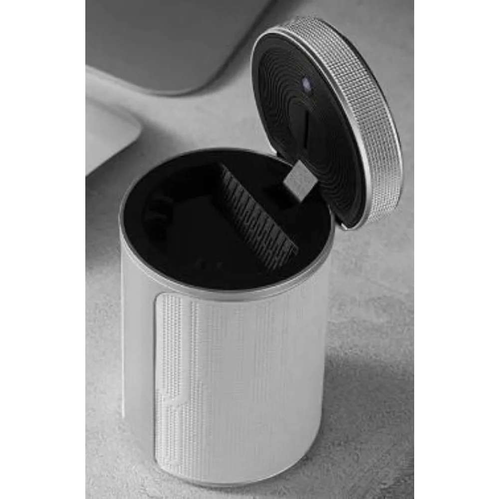 Interior Silver Accessories for Zeekr Ashtray Cup‑holder Auto Home Dual‑use Metal Brand New