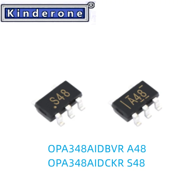 5PCS OPA348AIDCKR S48  OPA348AIDBVR A48 SOT23-5 Amplifier IC Arduino Nano Integrated Circuits  New