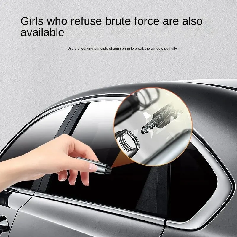 Car Safety Hammer Multifunction Gadgets Window Breaker Mini Portable Emergency Car Escape Hammer