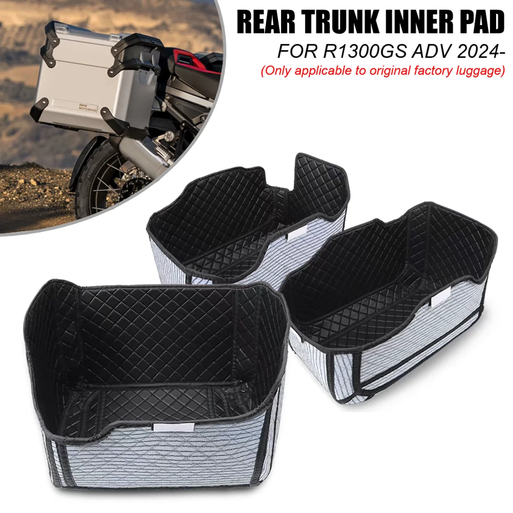 Top / Side Case Inner Pad For BMW R1300GS Adventure R 1300 GS ADV GSA GSA1300 2024 2025 Rear Trunk Inner Luggage Protection Pads