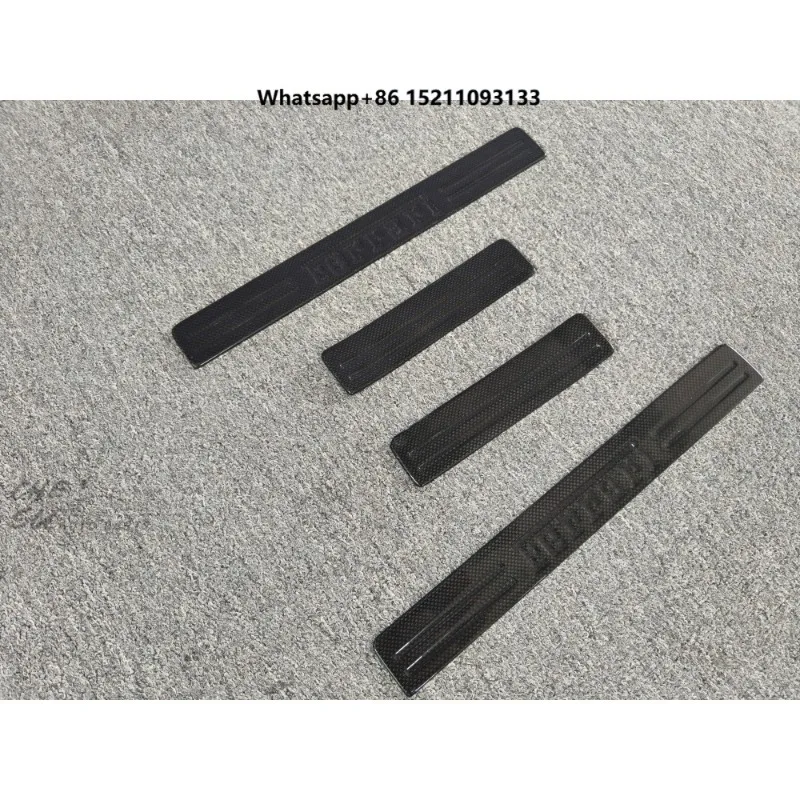 OEM Style Dry Carbon Fiber Welcome Pedal Threshold Decoration Suitable for Purosangue Body Kit Modification