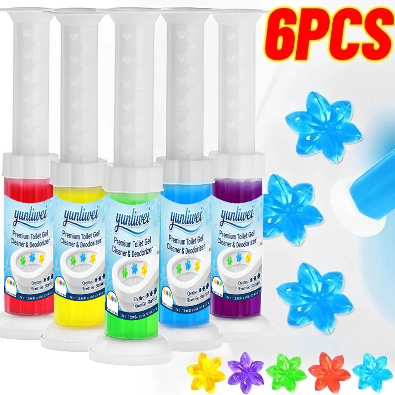 Toilet Cleaner Gel Syringe Aromatic Drain Toilet Cleaning Detergent Air Freshener Remove Odors Home Bathroom Tools Yunliwei