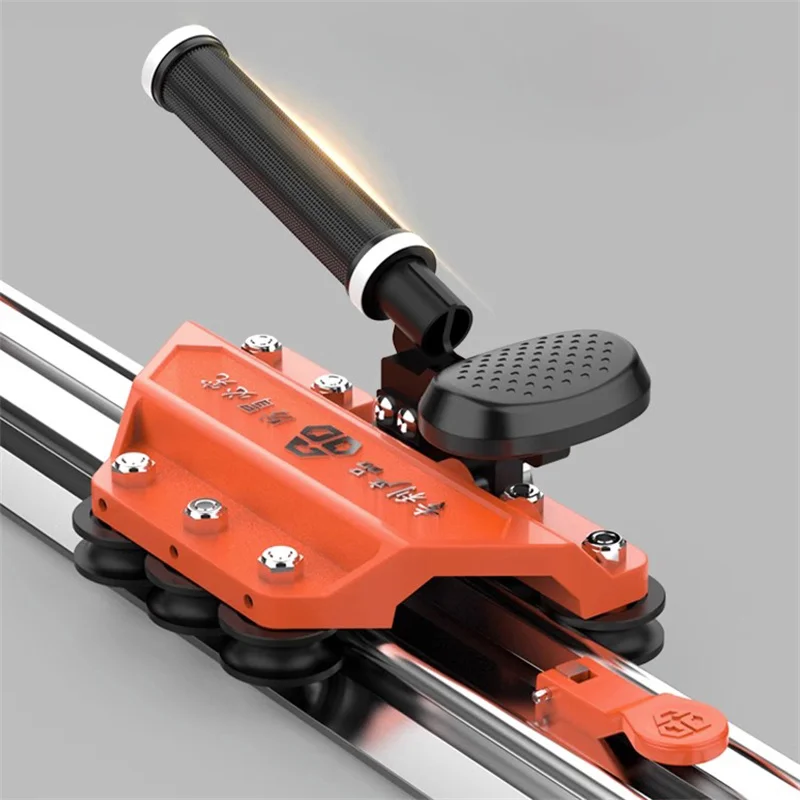 Custom Logo 300cm Multifunctional Rock Plate Track Push Knife New Industrial Manual Cutter for Tile Cutting Special Floor Tile