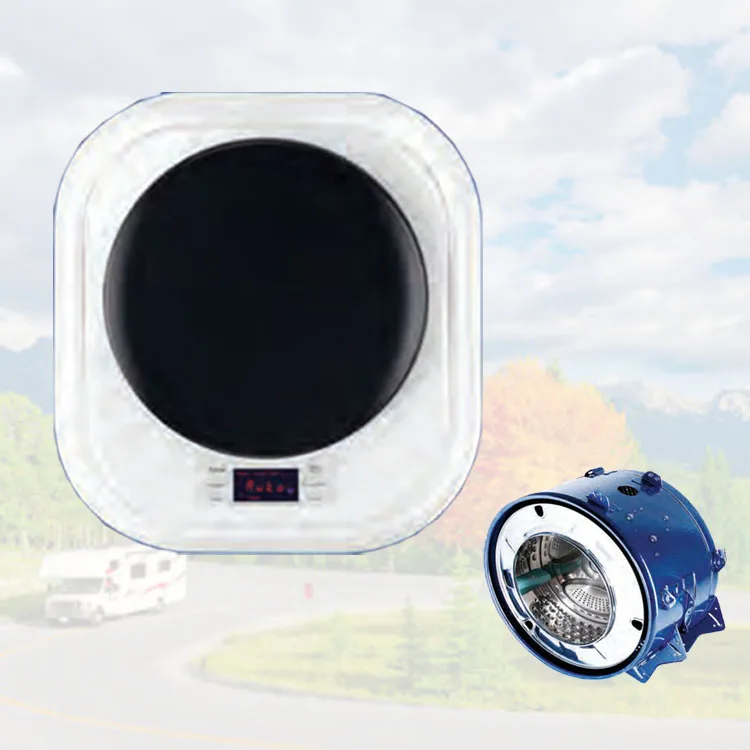 

High Quality 220V Voltage Washer White or Black Motorhome Washer 2.5/3kg Spin Capacity caravan Washer