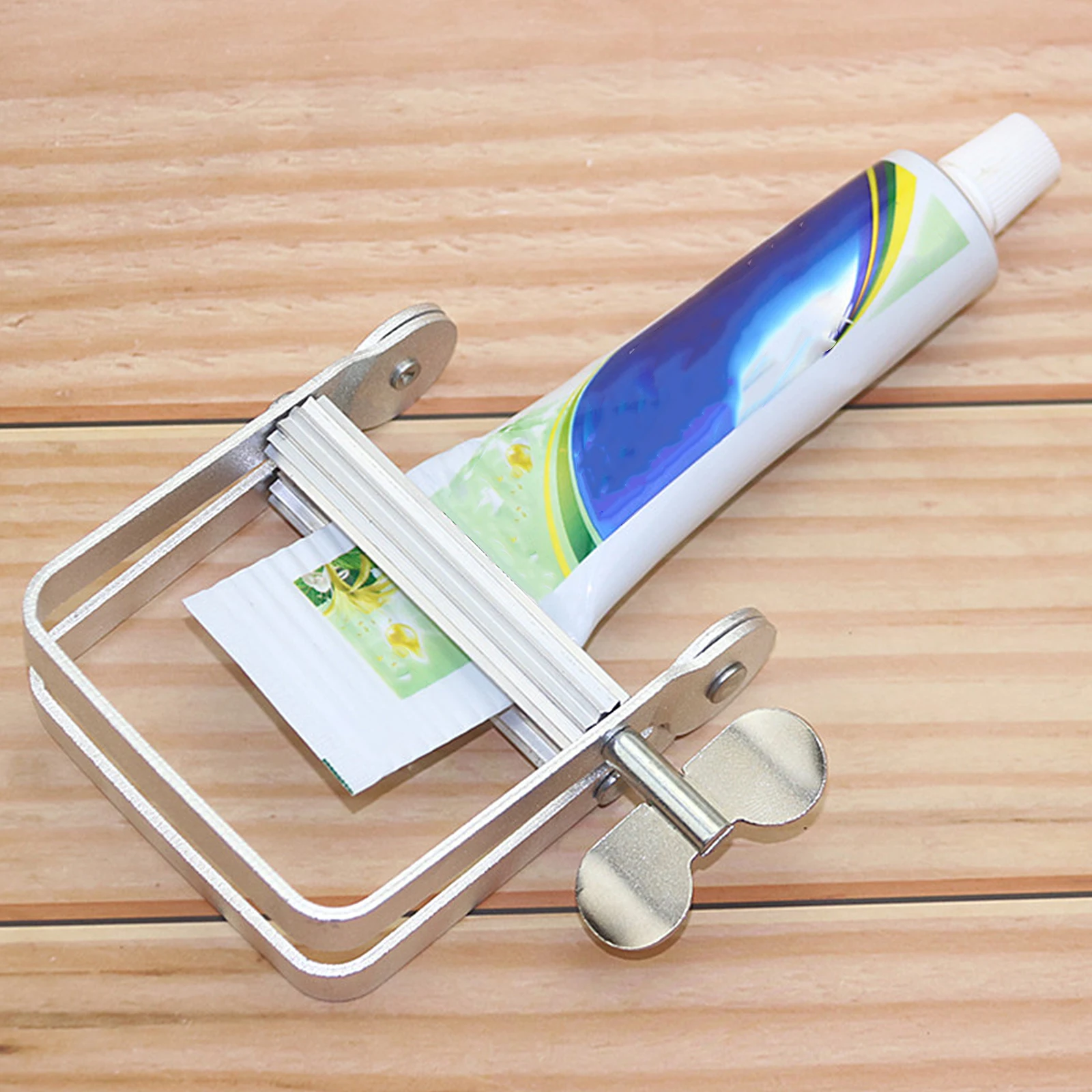 

Extruder Toothpaste Squeezer for Kids Hair Color Tube Tool Aluminum Alloy Pusher Beauty Cream