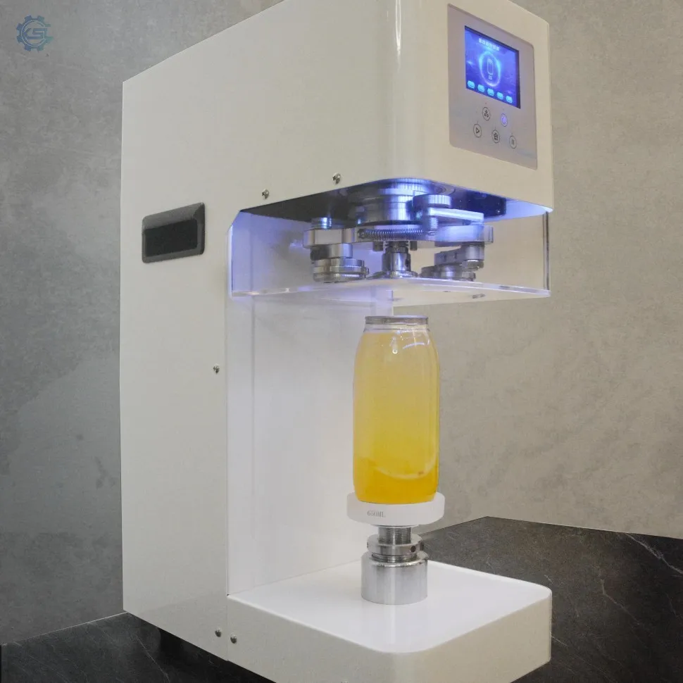 

Intelligent Desktop Soda Canning Machinery Beer Machine Bottle Packing Aluminum Handheld Tin Can Sealing Seaming Machine