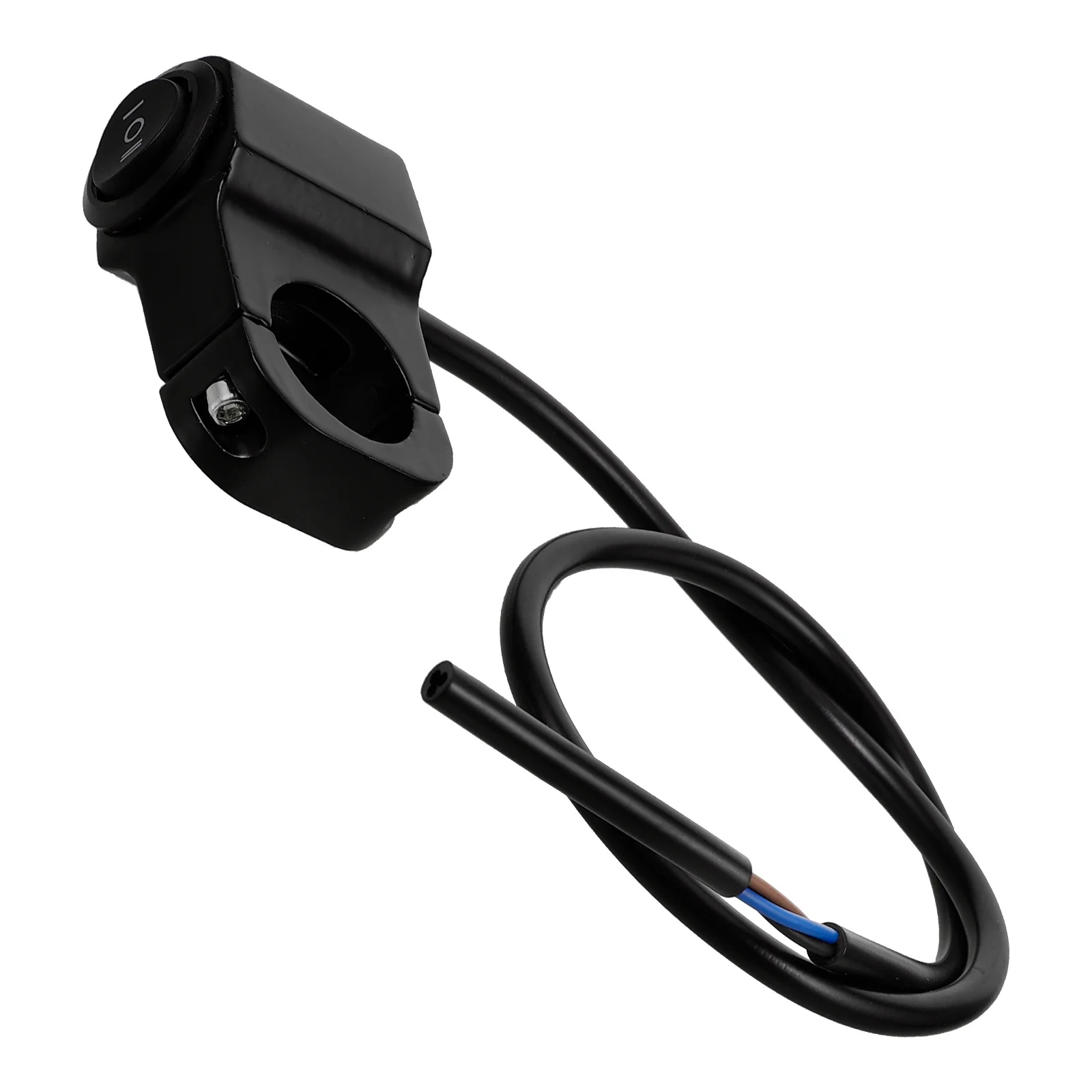 

Aluminum Alloy Motorcycle Handlebar Light Switch Dual Button Turn Signal Headlight Switch Motorcycle Supply on and Off Switches