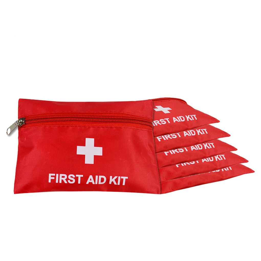 Mini kit di pronto soccorso per auto da viaggio all\'aperto borsa per la casa piccola scatola medica kit di sopravvivenza di emergenza borsa per la