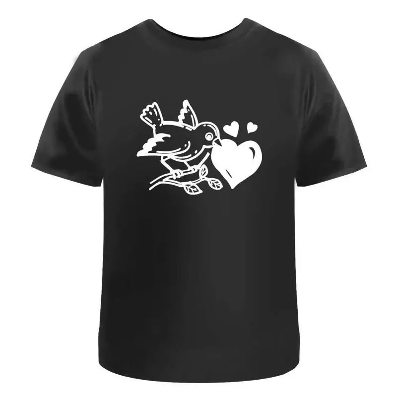 

Хлопковая футболка Bird Holding Heart Ta036921