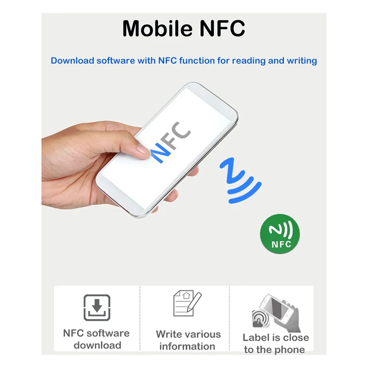 

2025 New 24PCS NFC Ntag213 TAG Sticker Universal Label RFID Token Patrol 13.56MHz for Shortcut ETC NFC Stickers