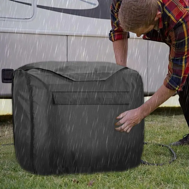 52x29x41cm Portable Generator Cover Generator Protector Rain Shelter Weatherproof Dust Cover Waterproof Protective Cover