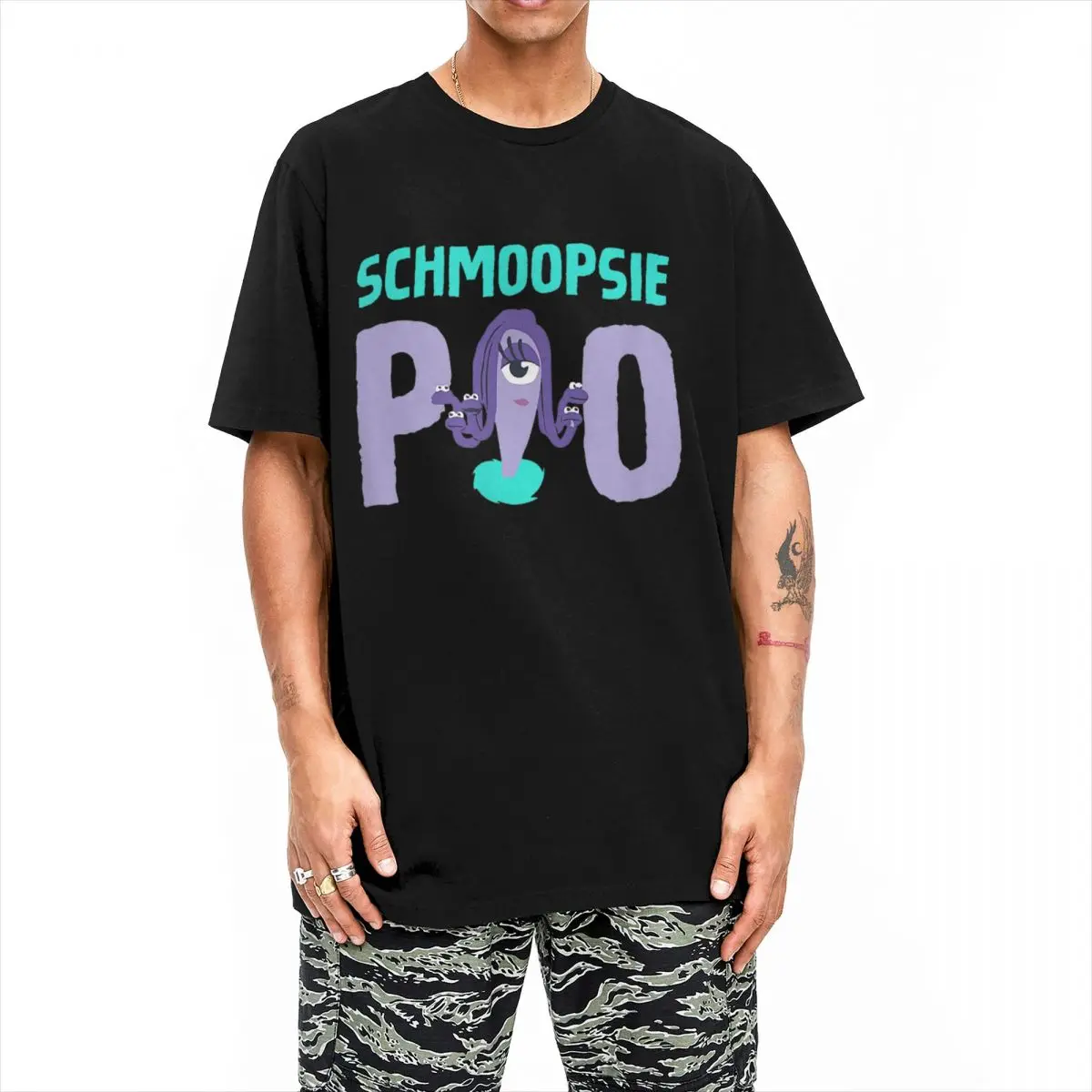 Monsters Inc. Celia Schmoopsie-Poo T Shirt Men Women's 100% Cotton Leisure T-Shirt O Neck Tees Short Sleeve Tops Big Size