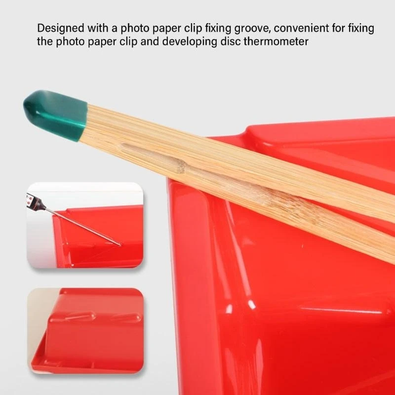 A3PC Photographic Film Developing Dish for Darkroom Film and Paper Film Processing