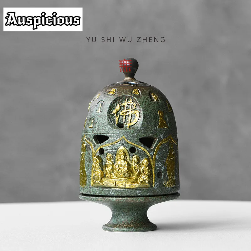 Handmade Zen Buddhist Grotto Incense Holder Mist Smoking Steamers Incense Burners Consecrate Censer Teaware Supplies Craft Gifts