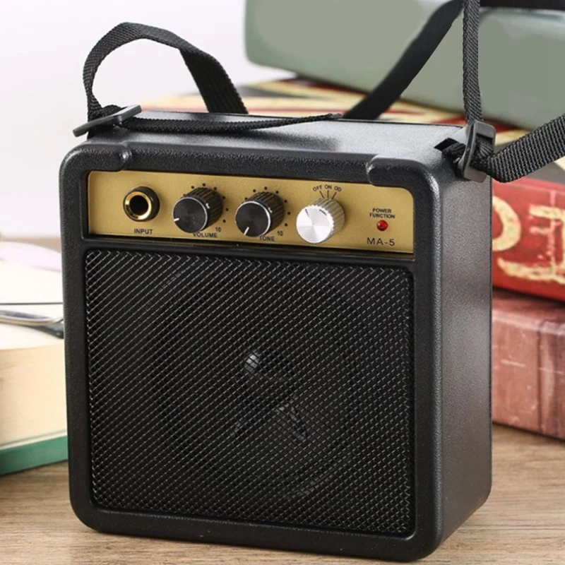 Guitar Amp 5W With Back Clip Speaker Guitar Accessories For Acoustic Electric Guitar Accessories Part image 5