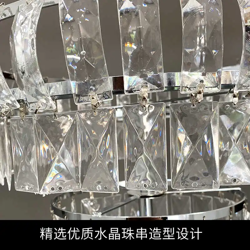 Wedding new crystal ice bar table flower ware hotel wedding hall stage ornament props