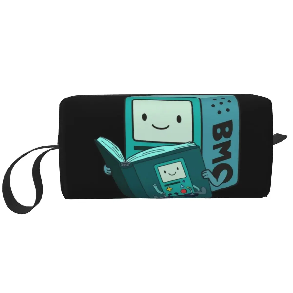 Adventure Time Anime BMO Pencil Cases Big Capacity Pen Bags Pen Box Pencil Pouch For Boys Girls Students Stationery Makeup Bag