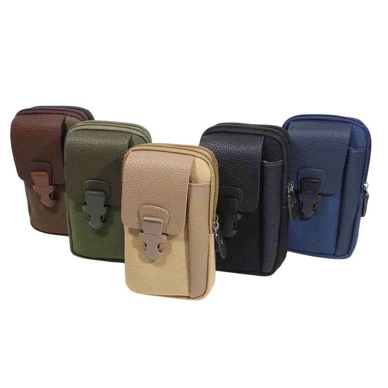 New Men Waist Pack Bum Bag Pouch Waterproof Belt Waist Packs Molle Nylon Mobile Phone Wallet Travel Tool Waist Bag  ﻿