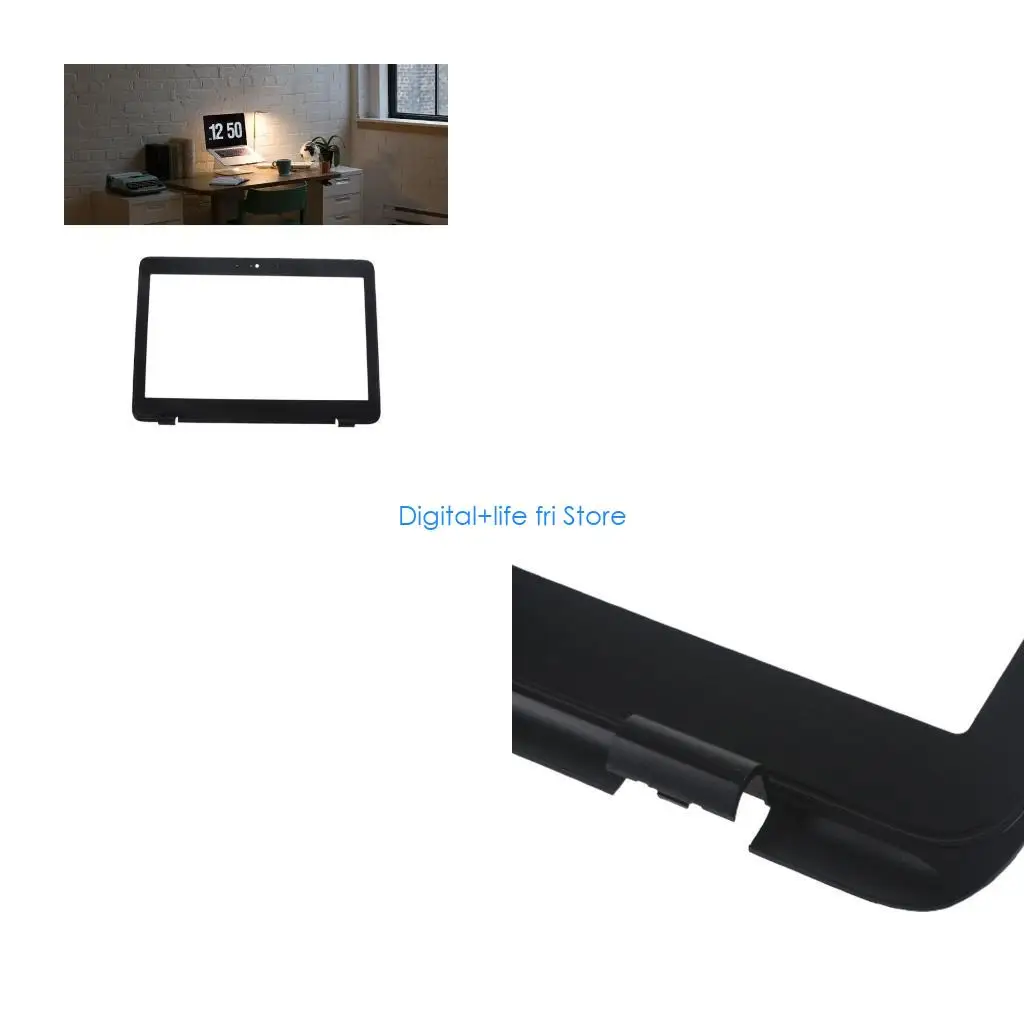 E06D Original for HP- Elitebook 820 LCD Front Bezel Cover 730544-001 31x21cm