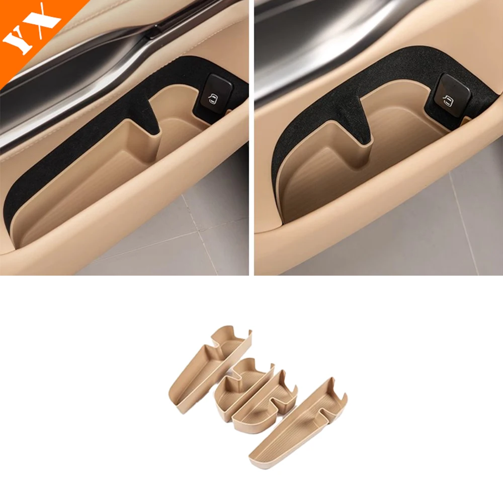 

For BYD Leopard 8 Denza B8 Accessories 2025 2026 Primary Color Front Rear Car Door Storage Box Car Storage Water Cup Mat