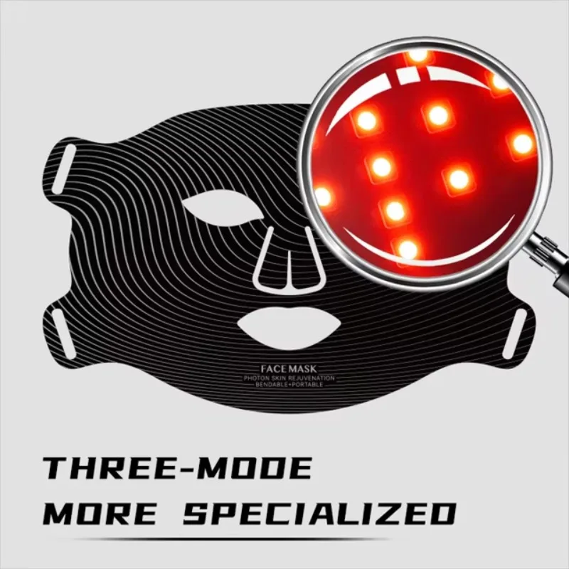 360‑LED Photon Facial Beauty Mask Household PDT Skincare Device Skin Rejuvenation Complexion Conditioning Beauty Instrument