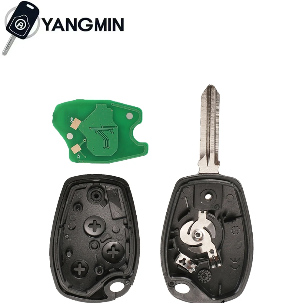 2 3BTN مفتاح بعيد لرينو داستر مودوس كليو 3 توينغو داسيا لوجان سانديرو كانجو 433 ميجا هرتز PCF7946 PCF7947 pcf7952E رقاقة مفتاح السيارة